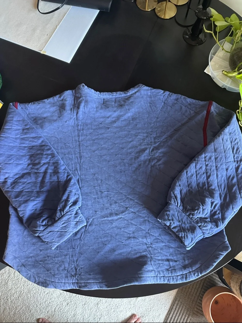 Sundry Quilted Pullover - Picture 4 of 4